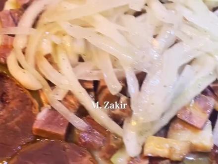 新疆人年夜桌必不可少的~纳仁~ #过小年