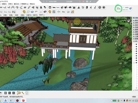 北漂小斌和您分享Sketchup中enscape代理的使用方法与介绍 #草图大师 #enscape