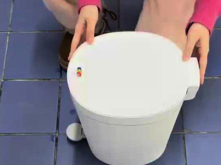 脚踩垃圾桶配件安装和拆卸视频