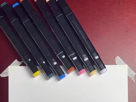 欢迎来到爪爪彩绘 今日速通——大雄#哆啦A梦 #大雄 #儿童画 #画画教程