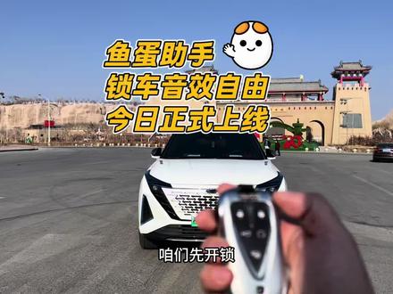 鱼蛋助手于今日正式上线!从此自由替换开关锁音效不求人!感谢博主@深蓝时光机 的帮助,感谢前期抓数据,帮助实现鱼蛋助手的欧尚z6车友,今日帮助欧尚z6和x5plus自由替换开关锁音效的神奇上线!#鱼蛋助手#车机安装第三方软件 #锁车音效 #欧尚z6