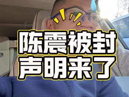 陈震被封后首次回应#陈震#小米汽车#小米su7