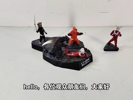 #特摄剧奥特曼 【非专业测评】童年补票,国产翻模雷欧奥特曼戏画#雷欧奥特曼 #赛文奥特曼 #特摄 #青年创作者成长计划