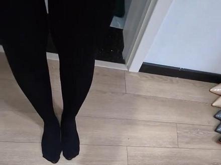 最近流行后黑美学!冬季保暖又舒适,日常通勤约会都适配 后袜子真的不多,最近没有跟闺蜜出去拍照,穿搭不存在#衣橱#穿搭#袜子#袜子穿搭#测评穿搭