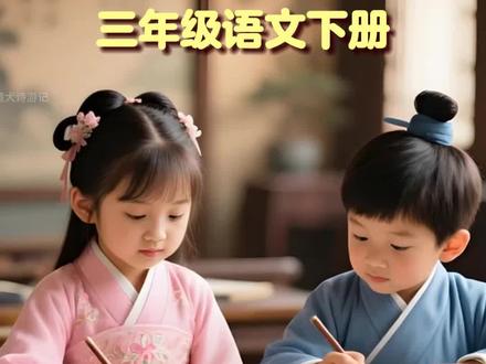 三年级语文下册必背大合集#小学必背#日积月累#语文园地#亲子学习#家长收藏孩子受益