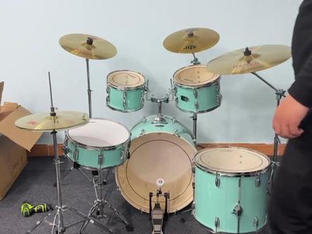 ipusen架子鼓BM50架子鼓安装视频