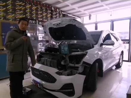 长城哈弗M6H6#车灯升级 #车 #汽车维修