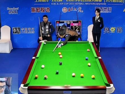 #乔氏中式台球大师赛 冠军🏆30 恭喜 禹龙海 成功进入32强精彩对决#台球是一种生活
