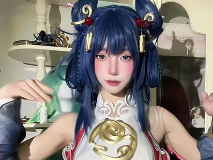 被空气击打了#配饰不齐致歉 #叮崽摇 #变装#离恨烟cos #王者