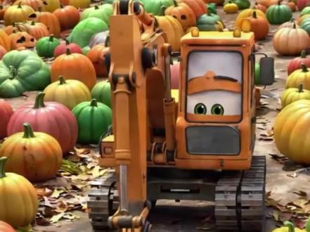 挖掘机儿歌适合0-3岁早教儿歌视频#上热门#早教儿歌 #早教启蒙 #儿童 #挖掘机视频