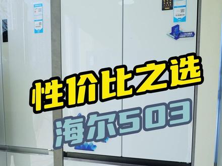 性价比之选 海尔503来了 #家电 #好物推荐🔥 #海尔冰箱