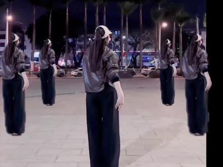 一曲跳完瘦2两#妈饭做好了吗#32步弹跳#广场舞背面超长完整版#原创编舞#夜晚氛围感