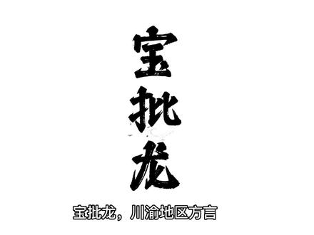 川渝西南地区方言解析(十九:宝批龙)#西南官话 #重庆方言 #四川方言 #宝批龙
