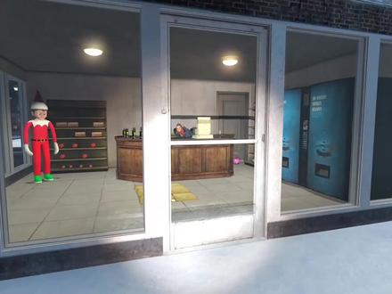 盖瑞模组:大狗在商店购买圣诞精灵玩偶,没想到是只怪物! #盖瑞模组 #单机 #哎呦