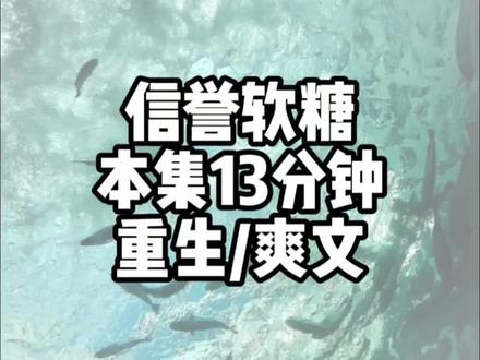 信誉软糖#小说推荐 #重生爽文 #宝藏小说