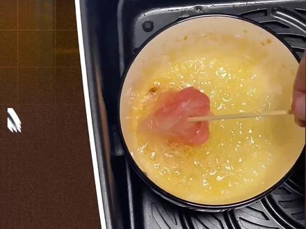 220度烤了大概5分钟,是时间长了还是温度高了啊#dou上热门 #抖音美食推荐官 #快来一起尝个鲜 #糖葫芦