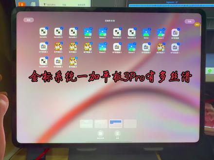 来自金标系统的一加平板3pro纵享丝滑#一加平板