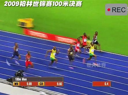 9秒58!回顾柏林世锦赛百米决赛,博尔特创奇迹,盖伊9秒71夺银 #博尔特 #泰森盖伊#百米决赛 #上热门