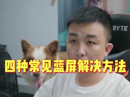 常见蓝屏的解决方法,收藏起来以后碰到用#电脑知识 #电脑蓝屏 #程序员