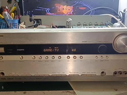 安桥功放TX-SR606不通电维修分享,安桥功放不通电维修视频