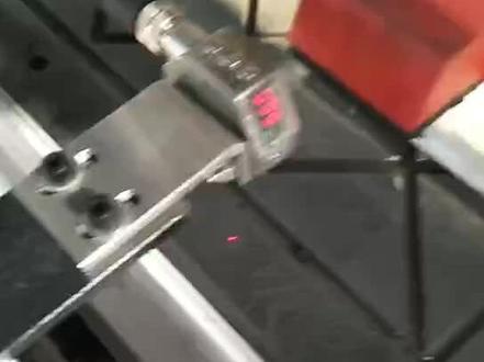 侧孔机激光对孔教程