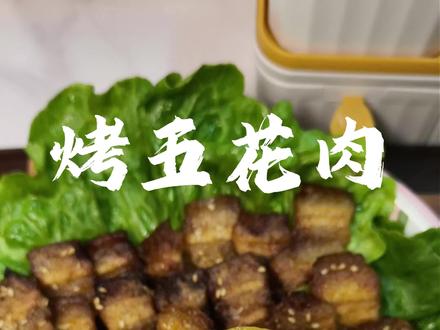 表皮焦脆,肉里爆汁的空气炸锅烤五花肉做法 #烤五花肉 #烤肉 #空气炸锅美食