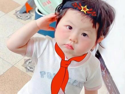 她想上学 太快乐了#瑶一瑶小肉包 #人类幼崽 #瑶一瑶表情包