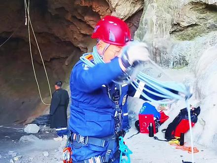 盘绳蝴蝶收绳结打法 #联盟绳索 #绳结 佰龙绳索