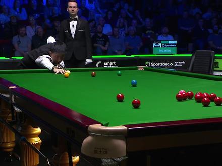 斯诺克球员锦标赛决赛,赵心童和希金斯拼了,上演不讲理极限准度 #2026斯诺克球员锦标赛