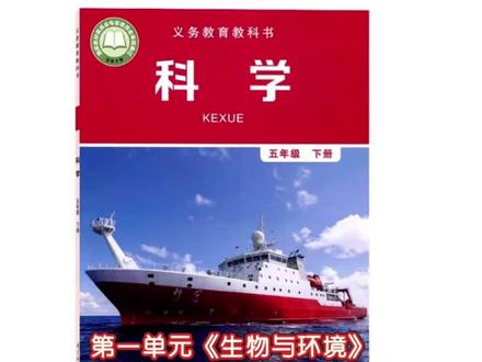 五下科学实验视频#科学教育 教科版五年级下册第一单元《生物与环境》第6课食物链和食物网