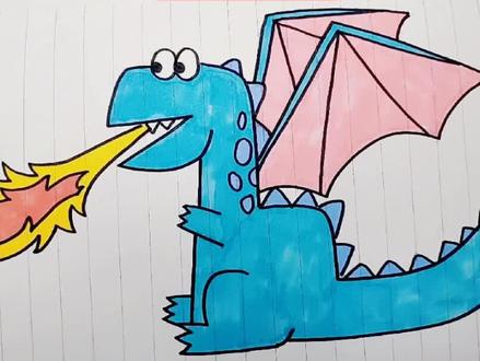 喷火龙来啦,赶紧画起来吧!#恐龙#恐龙简笔画 #简笔画 #画画 #儿童简笔画 #一学就会的简笔画 #一起学画画 #简笔画教程 #可爱简笔画 #画画使我快乐 #画画🎨 #育儿简笔画#每日一画 #想画就画 #可爱 @DOU+小助手