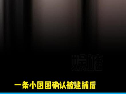 一条小团团确认被逮捕后,直播间还在