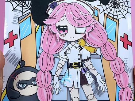 自制海瑟抓捕盲袋 逃出惊魂夜蛋仔手工 #自制盲袋#手工制作#抖音商城#低价秒杀