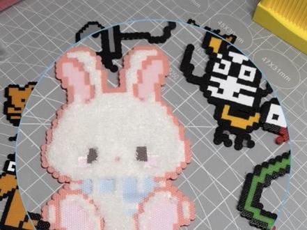 兔子真可爱、哈哈哈哈哈
#拼豆 #diy #十二生肖 #做手工我是认真的 #手工