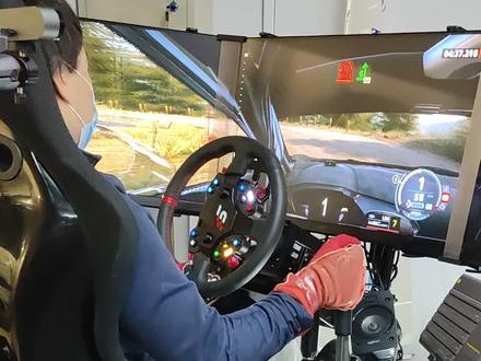 #模拟赛车 #模拟器 #EAWRC#WRC EAWRC+6自由度平台=完美!那个轮胎落地都能感觉出来