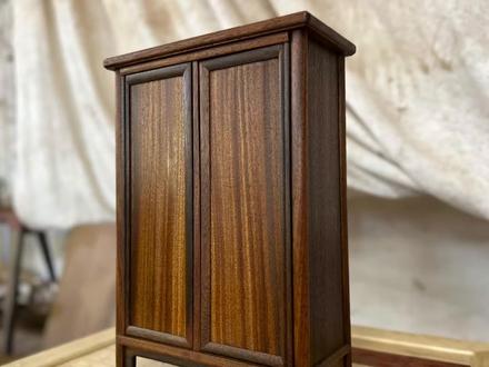 小小圆角柜制作过程#榫卯结构 #制作过程 #圆角柜