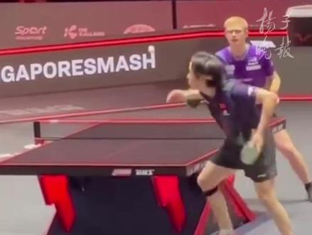 王楚钦晋级新加坡大满贯决赛,稍晚将在决赛对阵林昀儒