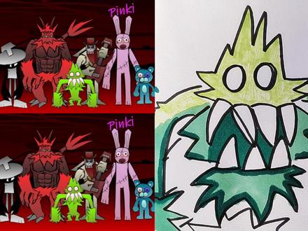 节奏盒子恶魔版 #节奏盒子#简笔画