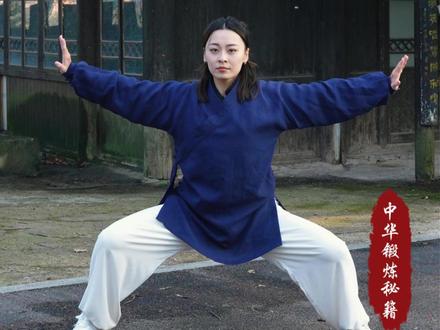 推掌三式练起来,肩颈松了全身顺!太极推掌+歇步推掌+运气推掌,零基础也能学会。#居家锻炼#道家养生 #强身健体 #太极养生动起来 #小动作大作用