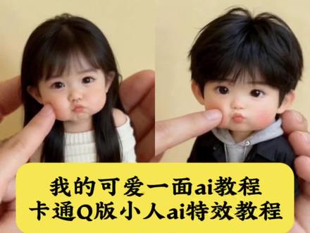我的可爱一面ai教程 卡通Q版小人特效教程 我的可爱一面特效教程 掌心卡通小人教程 #卡通人物 #一种很新的立体空间live照 #可爱到爆炸💥 #剪映 #q版小人也太萌了 ai我的可爱一面特效教程 掌心搓脸小人特效教程 ai我的可爱一面特效 卡通小人特效教程 ai呆萌小人特效 ai一键生成掌心卡通小人特效教程 q版小人特效视频 ai一键生成q版人物 ai我的可爱一面特效 掌心卡通小人特效教程