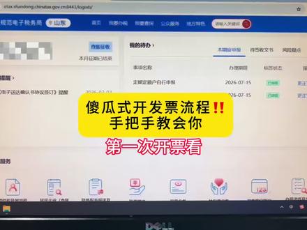 开发票流程,看一遍就会#数电票 #社保 #个体户 #小规模 @DOU+上热门