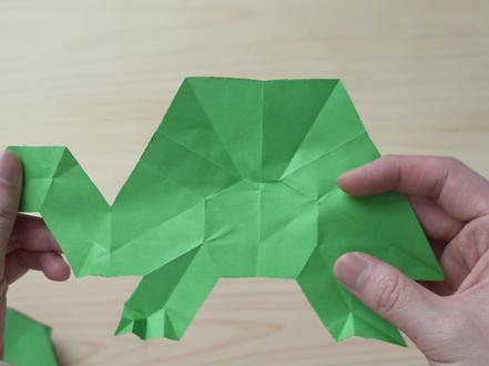 如何1秒剪一个乌龟 #折纸 #剪纸#手工创意