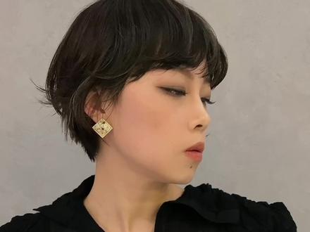 挂耳发打薄细节#短发 #朱斌老师@抖音小助手