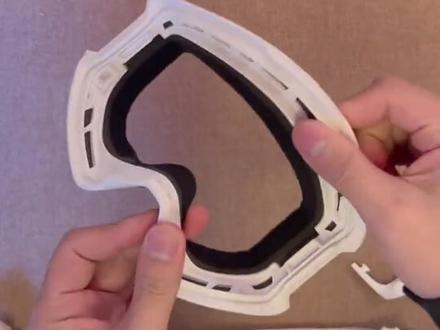 #滑雪装备 #oakley oakley雪镜镜带更换!