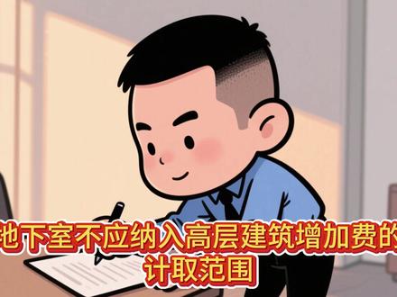 地下车库是否应该计取高层建筑增加费 地下车库是否应该计取高层建筑增加费#造价 #工程造价 #工程结算 #高层建筑增加费 #取费