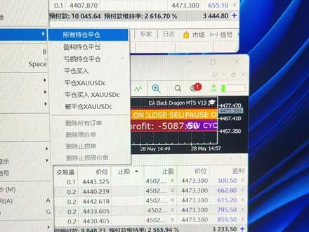 黄金外汇这两天行情很极端 多空双杀EA量化都是有风险的,谁告诉你稳赚不赔那是不可能的 谁告诉你没一点风险 那是不可信的 任何投资都是有风险的 看自己怎么把控风险
只有自己不断调试策略不断研究市场才能带来稳定的收益⛽️
快不代表赢,稳才是长久的底气。#外汇策略 #黄金量化交易