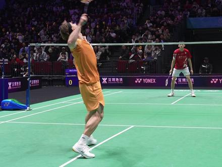 拉尼尔2:0赖浩俊 #天王杯 #天王杯国际羽毛球公开赛 #羽毛球