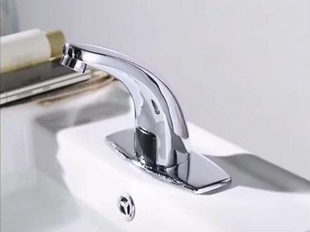 面盆感应龙头安装视频