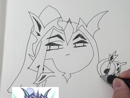 妖精王:进步了?#画画 #饼干人王国 #妖精王饼干 #原始派画风