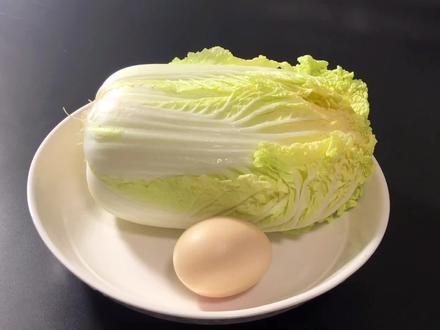 大白菜加鸡蛋这样吃减脂效果实在太好了,坚持一个月,瘦回小蛮腰